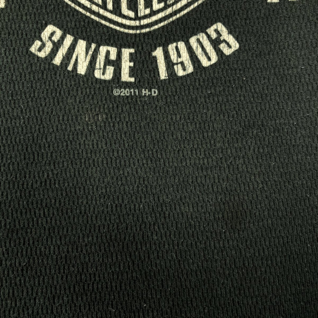 Harley-Davidson Thermallon T-Shirt, Honeycomb, Men's XL unclear Green type dark green Vintage Second Hand