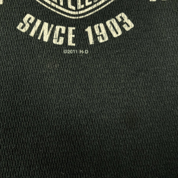 Harley-Davidson Thermallon T-Shirt, Honeycomb, Men's XL unclear Green type dark green Vintage Second Hand