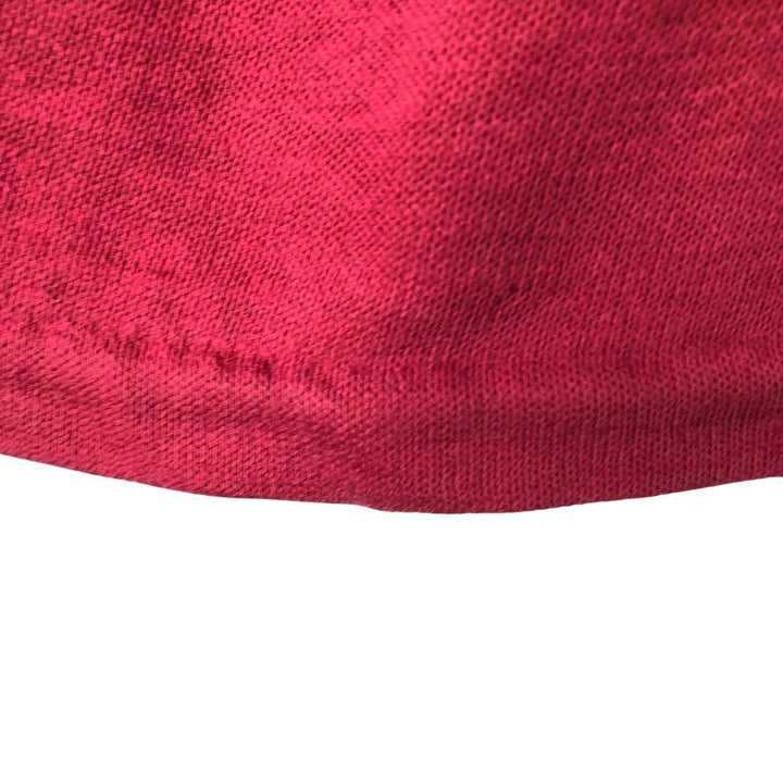 Vintage 1980'S ALTEX College 5/8 Sleeve Long Sleeve T-Shirt, Made in USA, Men's Size Medium cotton red type reddish brown Vintage Second Hand