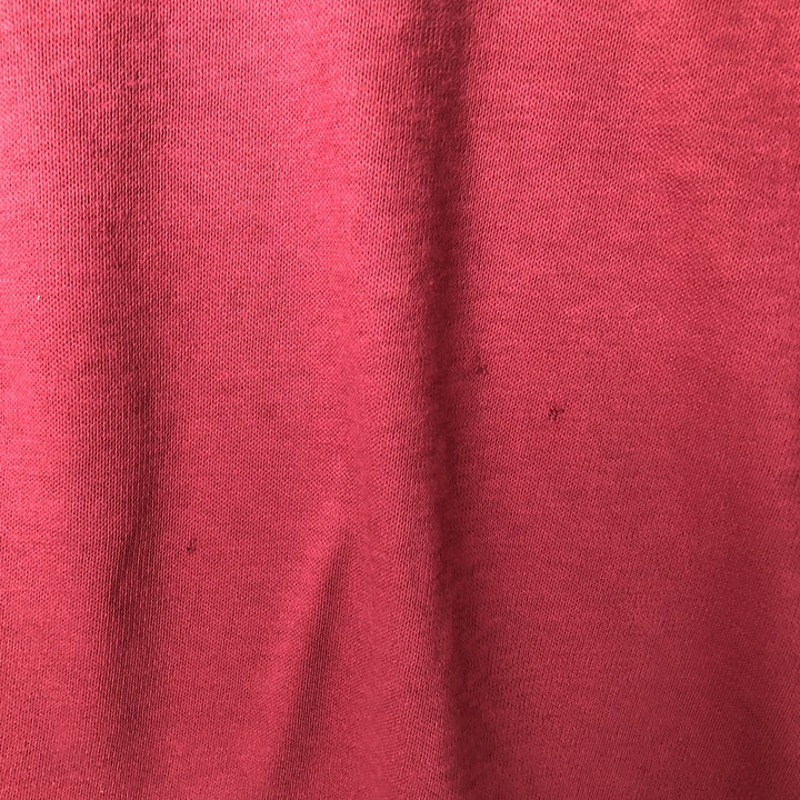 Vintage 1980'S ALTEX College 5/8 Sleeve Long Sleeve T-Shirt, Made in USA, Men's Size Medium cotton red type reddish brown Vintage Second Hand