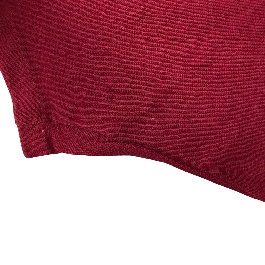 Vintage 1980'S ALTEX College 5/8 Sleeve Long Sleeve T-Shirt, Made in USA, Men's Size Medium cotton red type reddish brown Vintage Second Hand
