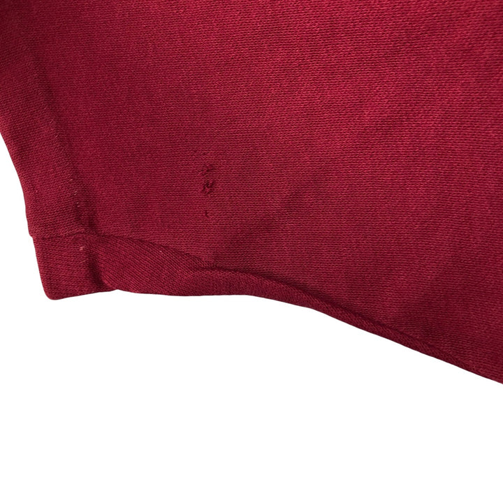 Vintage 1980'S ALTEX College 5/8 Sleeve Long Sleeve T-Shirt, Made in USA, Men's Size Medium cotton red type reddish brown Vintage Second Hand