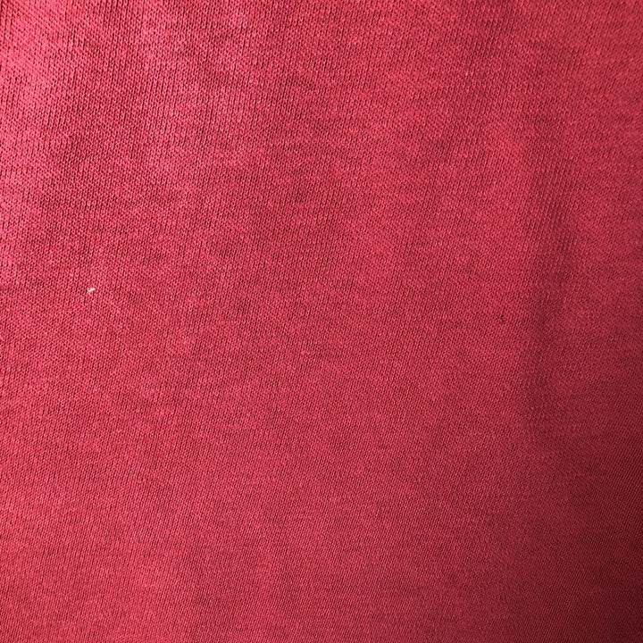 Vintage 1980'S ALTEX College 5/8 Sleeve Long Sleeve T-Shirt, Made in USA, Men's Size Medium cotton red type reddish brown Vintage Second Hand