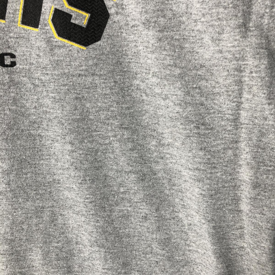 ALSTYLE NFL PITTSBURGH STEELERS Long Sleeve T-Shirt, Men's XL cotton gray type Vintage Second Hand