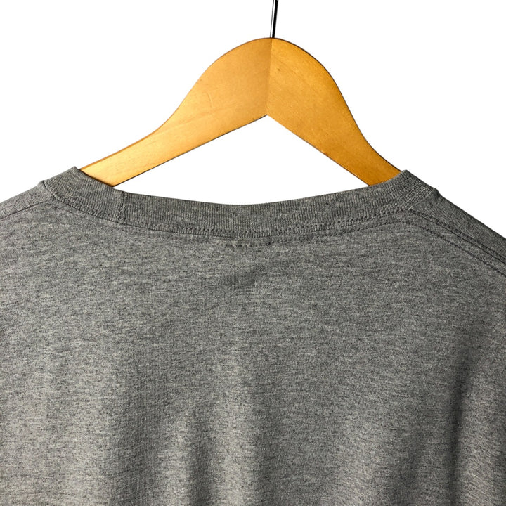 ALSTYLE NFL PITTSBURGH STEELERS Long Sleeve T-Shirt, Men's XL cotton gray type Vintage Second Hand