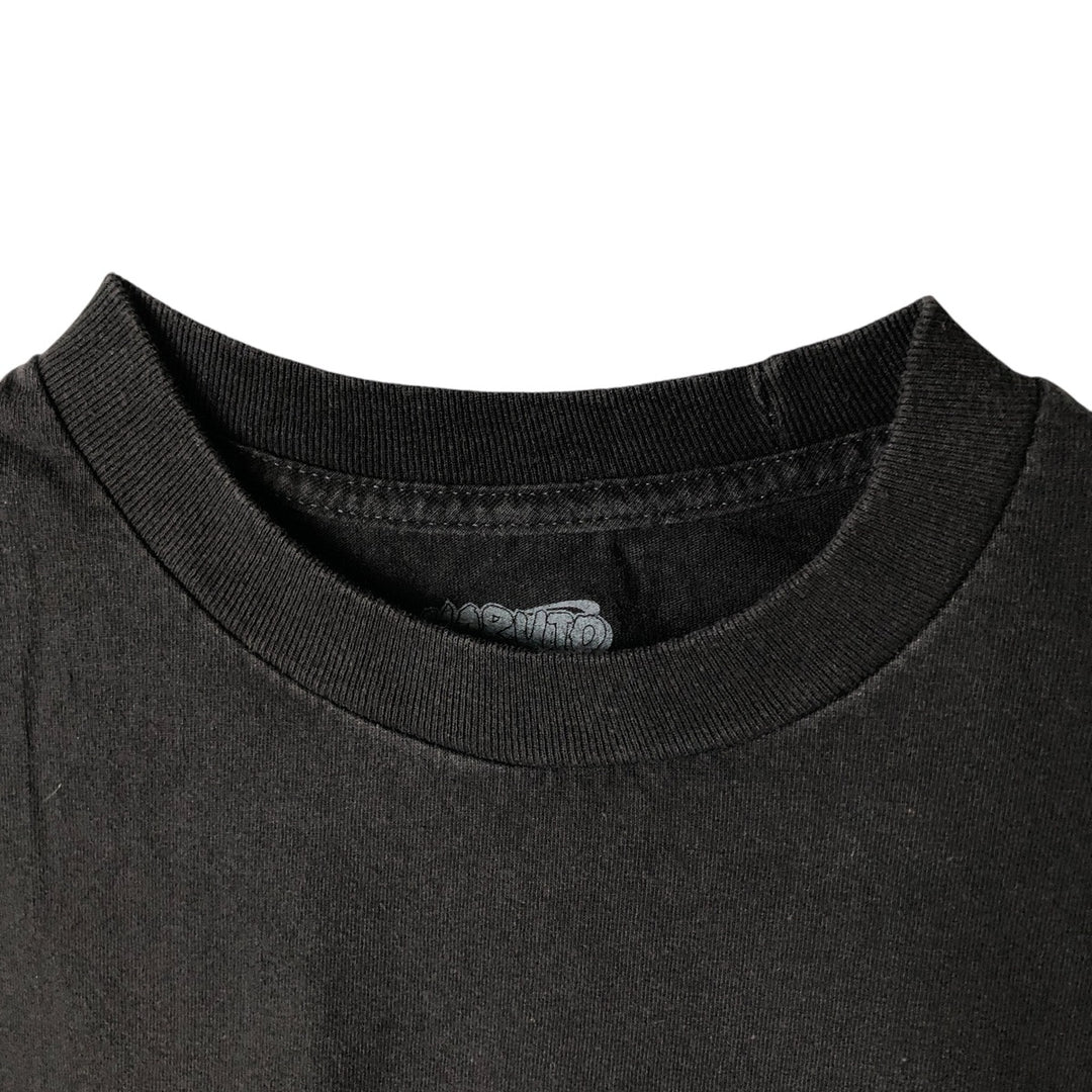 Primitive NARUTO Shippuden Uchiha Itachi Anime Long Sleeve T-Shirt, Men's Size Medium cotton black type Vintage Second Hand