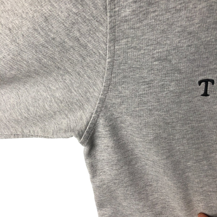 Vintage 90s-00'S Tommy Hilfiger long-sleeved T-shirt, size M, men's cotton gray type Vintage Second Hand