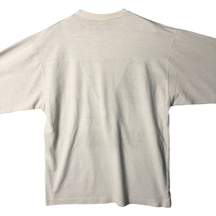Vintage 1990'S NFL Chicago Bears Animal Pattern Long Sleeve T-Shirt, Men's Size Large unclear pale white type Vintage Second Hand