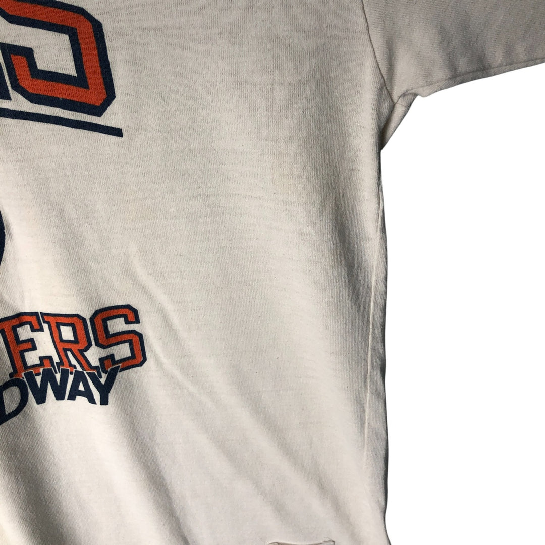 Vintage 1990'S NFL Chicago Bears Animal Pattern Long Sleeve T-Shirt, Men's Size Large unclear pale white type Vintage Second Hand
