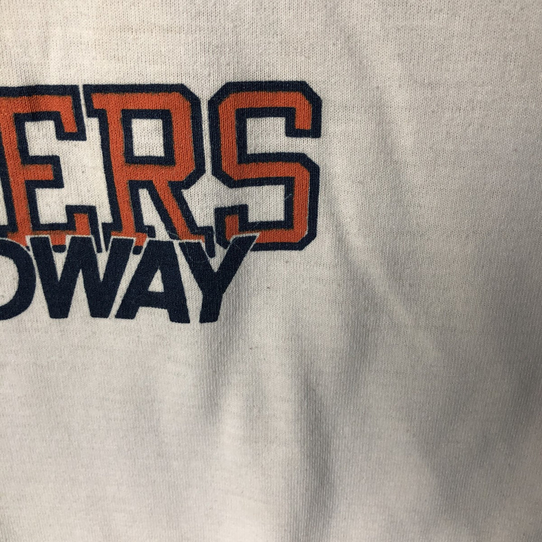 Vintage 1990'S NFL Chicago Bears Animal Pattern Long Sleeve T-Shirt, Men's Size Large unclear pale white type Vintage Second Hand
