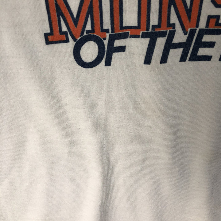Vintage 1990'S NFL Chicago Bears Animal Pattern Long Sleeve T-Shirt, Men's Size Large unclear pale white type Vintage Second Hand