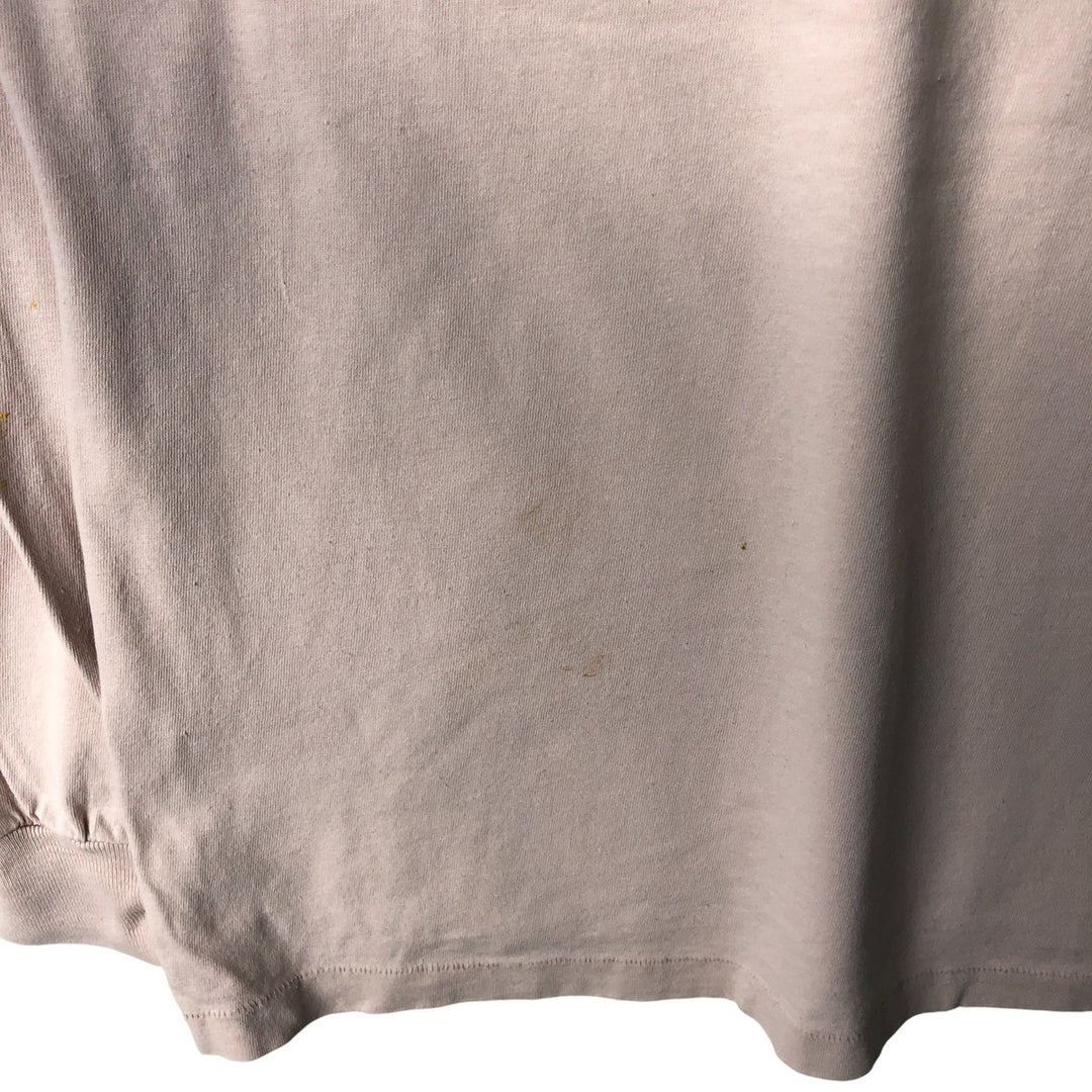 Vintage 90'S Harley-Davidson Eagle Pattern Motorcycle Long Sleeve T-Shirt, Made in USA, Men's Size XL cotton Beige type Vintage Second Hand