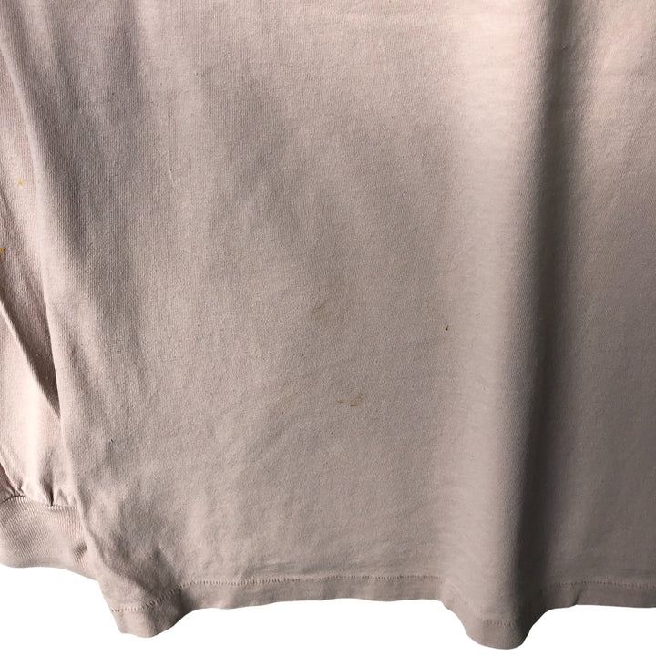 Vintage 90'S Harley-Davidson Eagle Pattern Motorcycle Long Sleeve T-Shirt, Made in USA, Men's Size XL cotton Beige type Vintage Second Hand
