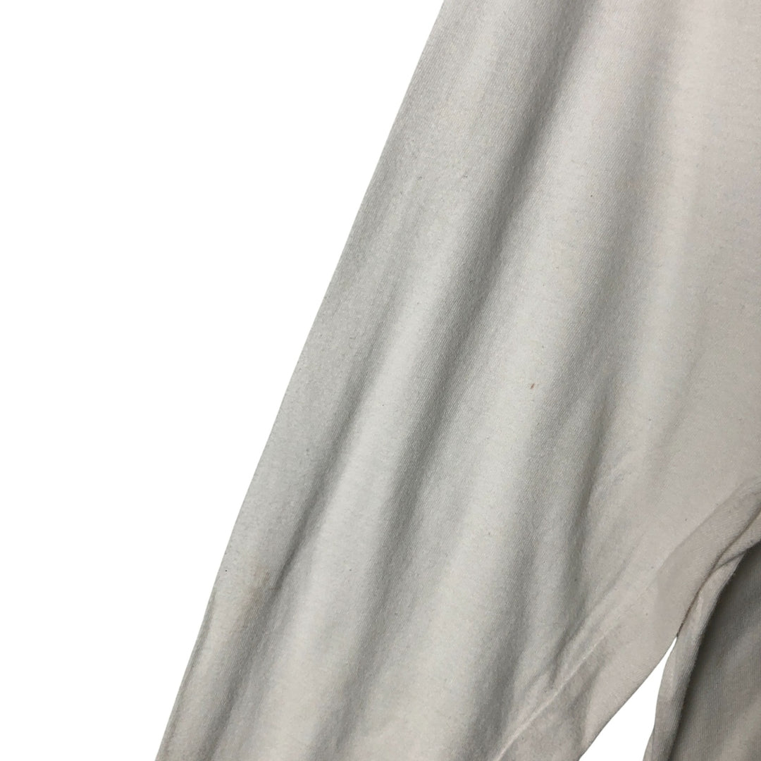 DRAGONBALL Z Dragon Ball Z character print long T-shirt long T men's M size cotton white type Vintage Second Hand