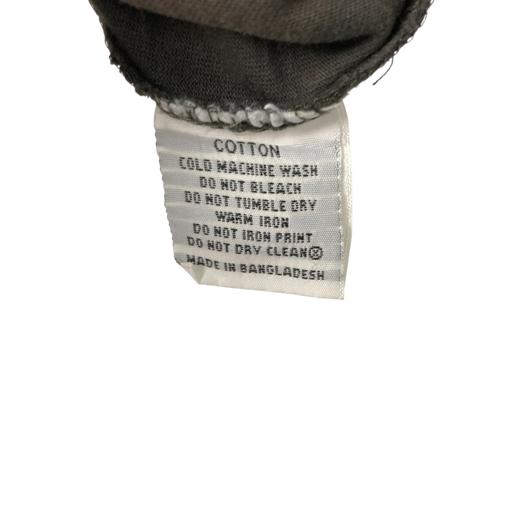 LED ZEPPELIN Metal Long Sleeve T-Shirt, Band Tee, Men's Size Small cotton Charcoal Vintage Second Hand