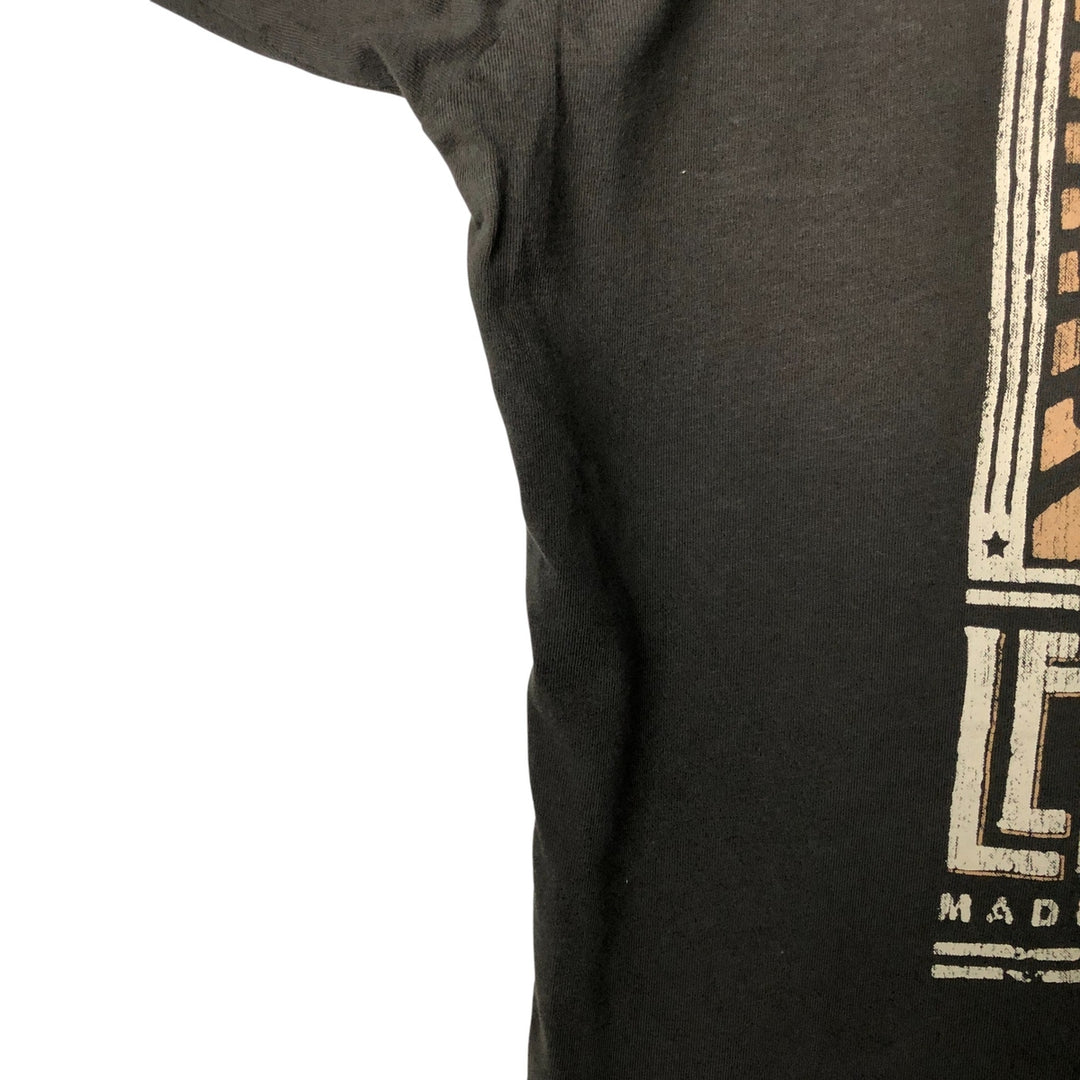 LED ZEPPELIN Metal Long Sleeve T-Shirt, Band Tee, Men's Size Small cotton Charcoal Vintage Second Hand