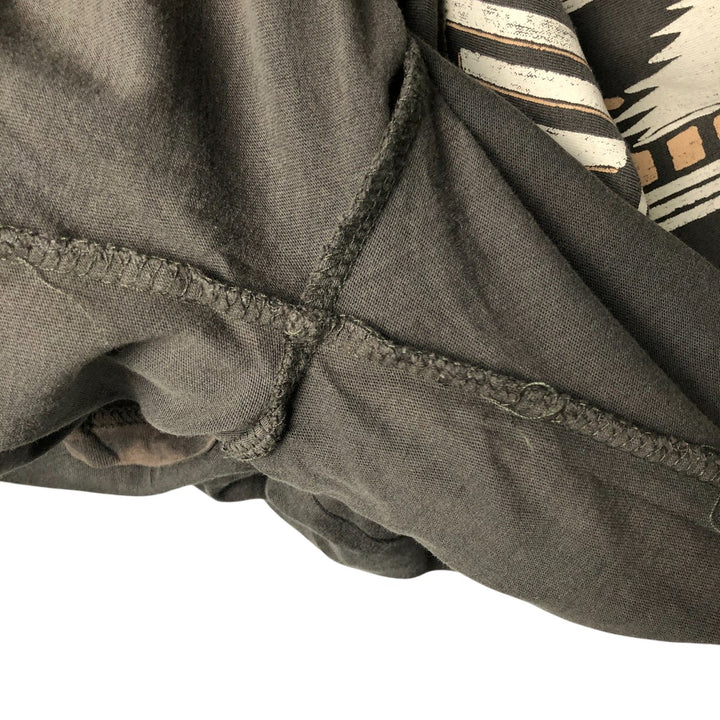 LED ZEPPELIN Metal Long Sleeve T-Shirt, Band Tee, Men's Size Small cotton Charcoal Vintage Second Hand