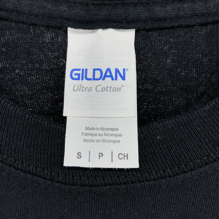 Gildan Metallica Long Sleeve T-Shirt, Men's Size Small cotton black type Vintage Second Hand
