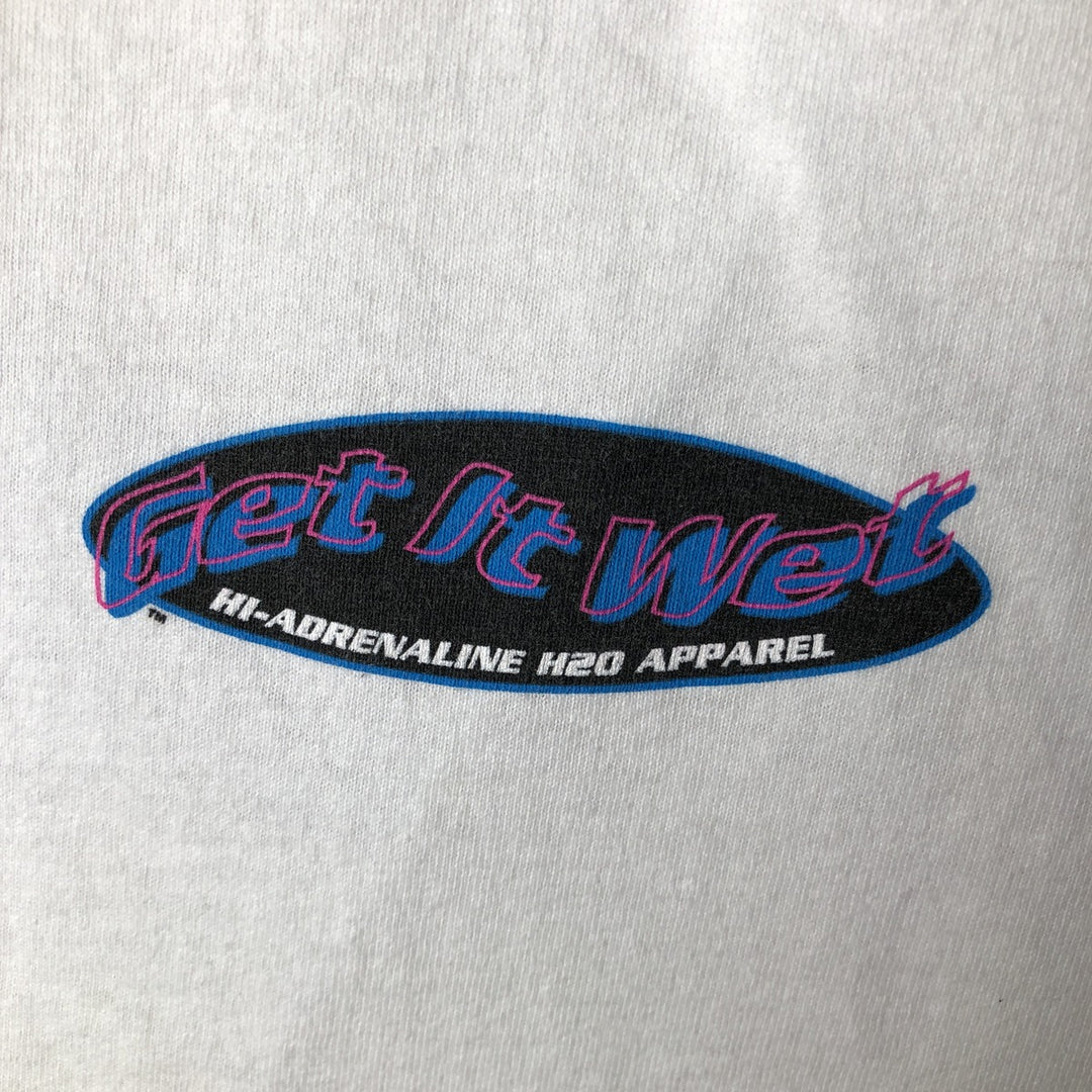 All Sport PROWEIGHT Long Sleeve T-Shirt, Made in USA, Men's Size L cotton white type Vintage Second Hand