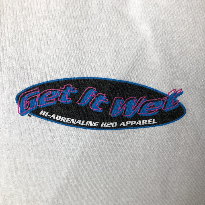 All Sport PROWEIGHT Long Sleeve T-Shirt, Made in USA, Men's Size L cotton white type Vintage Second Hand