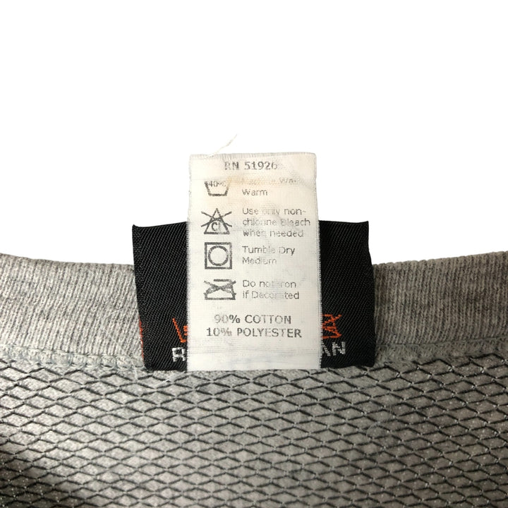 Vintage 90'S Harley-Davidson Marlin Pattern 3/4 Sleeve Motorcycle T-Shirt, Made in USA, Men's XL cotton black type Vintage Second Hand