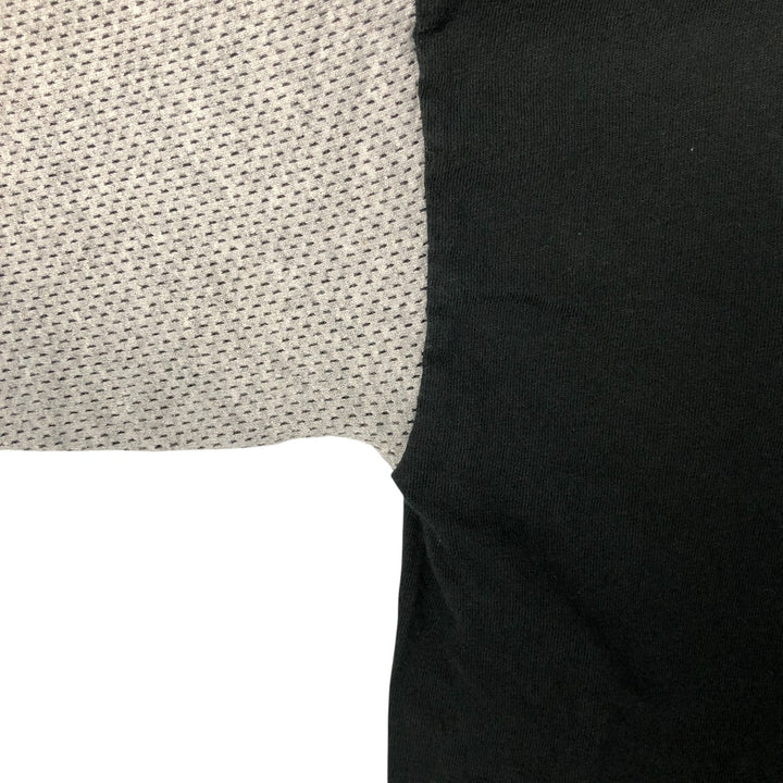 Vintage 90'S Harley-Davidson Marlin Pattern 3/4 Sleeve Motorcycle T-Shirt, Made in USA, Men's XL cotton black type Vintage Second Hand