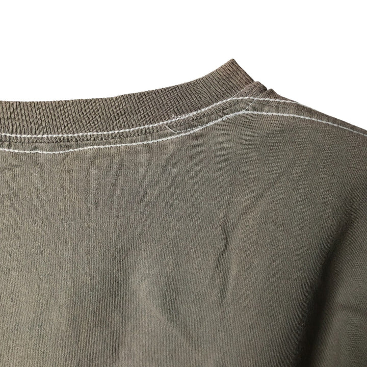 STRANGER THINGS Movie Long Sleeve T-Shirt, Men's Size Medium cotton Khaki type Vintage Second Hand