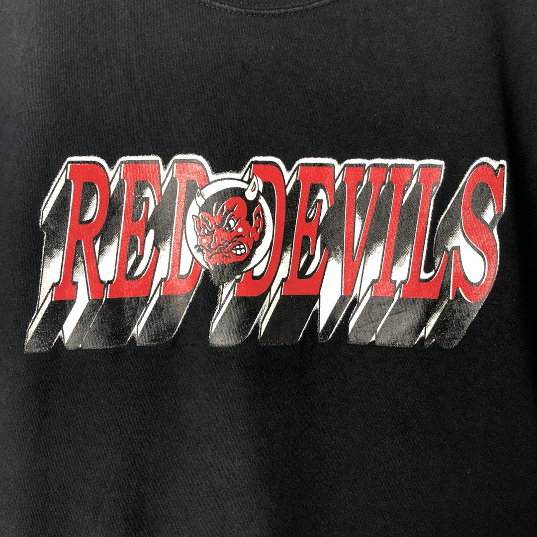 2000'S Hanes Long Sleeve T-Shirt, Men's Size L cotton black type Vintage Second Hand