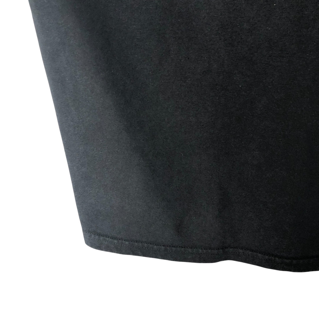 2000'S Hanes Long Sleeve T-Shirt, Men's Size L cotton black type Vintage Second Hand