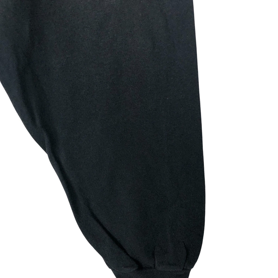 2000'S Hanes Long Sleeve T-Shirt, Men's Size L cotton black type Vintage Second Hand