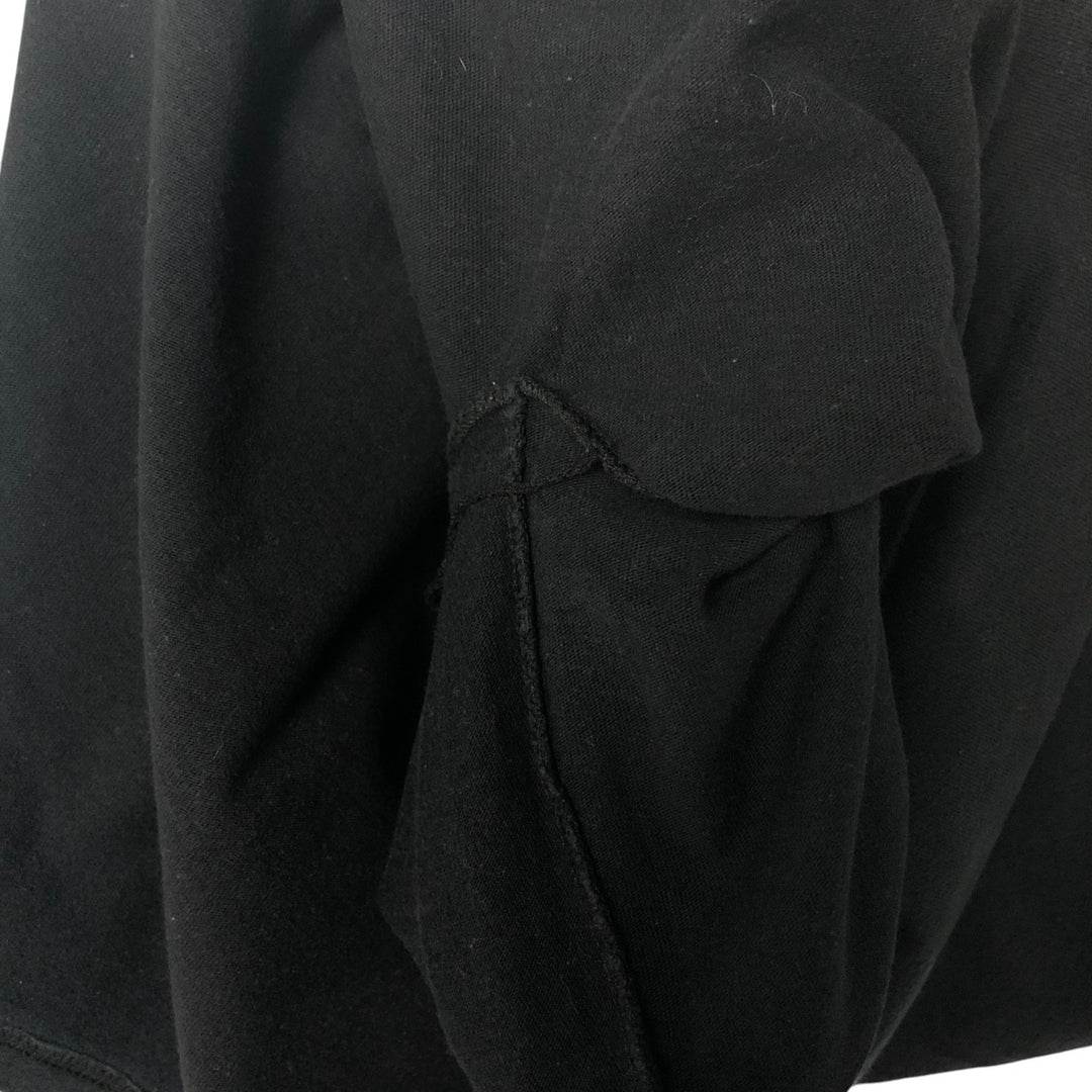 2000'S Hanes Long Sleeve T-Shirt, Men's Size L cotton black type Vintage Second Hand