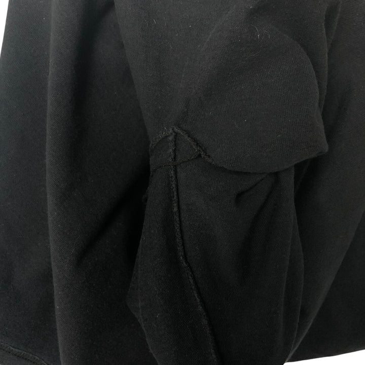 2000'S Hanes Long Sleeve T-Shirt, Men's Size L cotton black type Vintage Second Hand