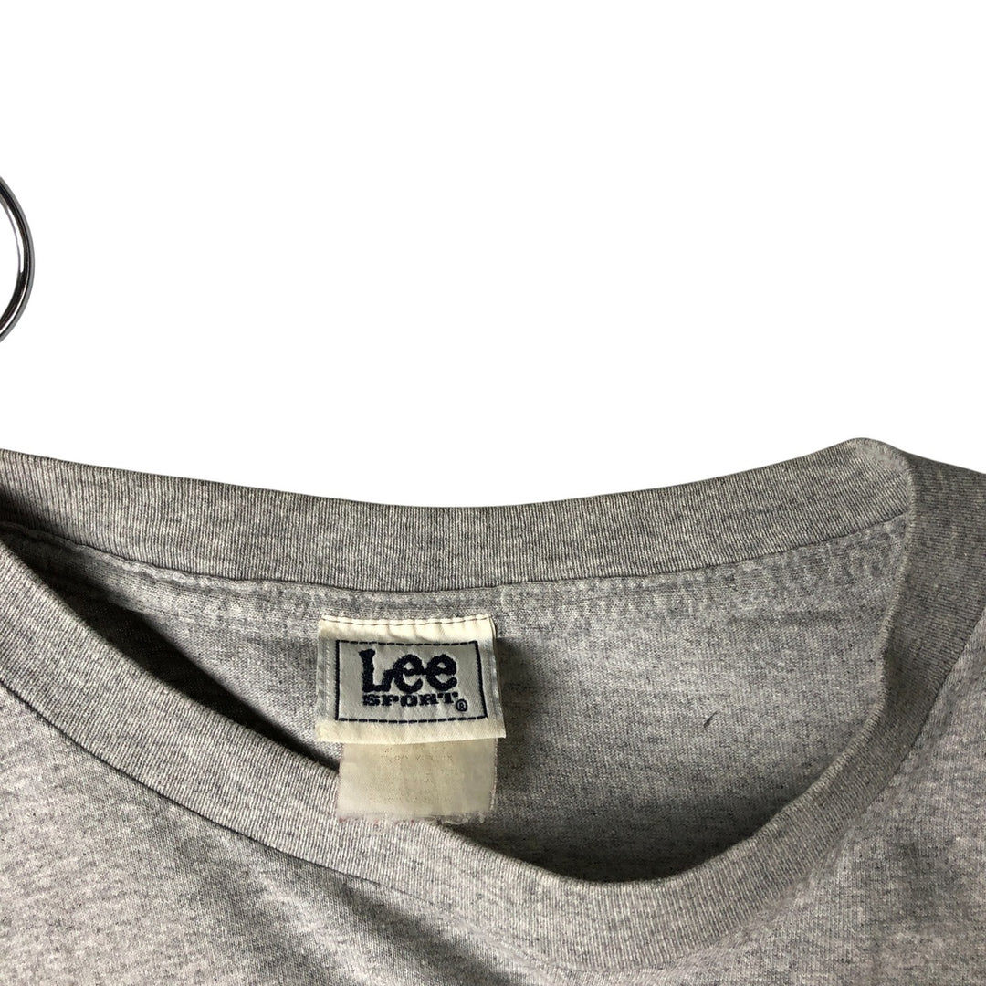 2000'S Lee SPORT MLB MINNESOTA TWINS Men's Long Sleeve T-Shirt, Size XL unclear gray type Vintage Second Hand