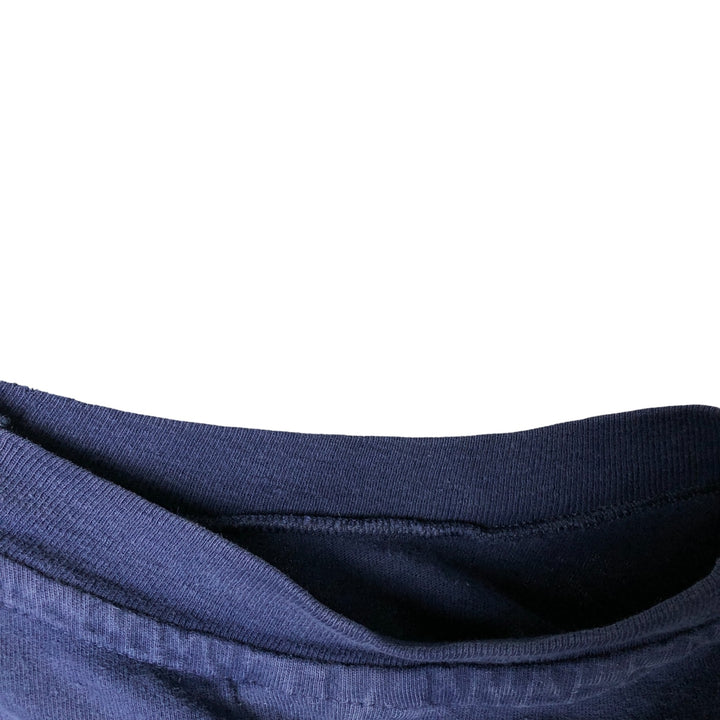 Vintage 1980'S Hanes BEEFY-T Blue Tag Long Sleeve T-Shirt, Made in USA, Men's Size L cotton navy blue type Vintage Second Hand