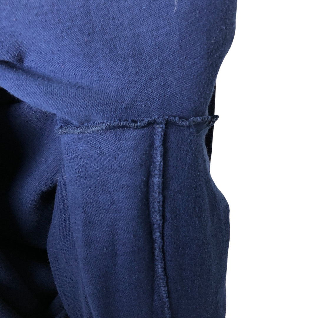 Vintage 1980'S Hanes BEEFY-T Blue Tag Long Sleeve T-Shirt, Made in USA, Men's Size L cotton navy blue type Vintage Second Hand