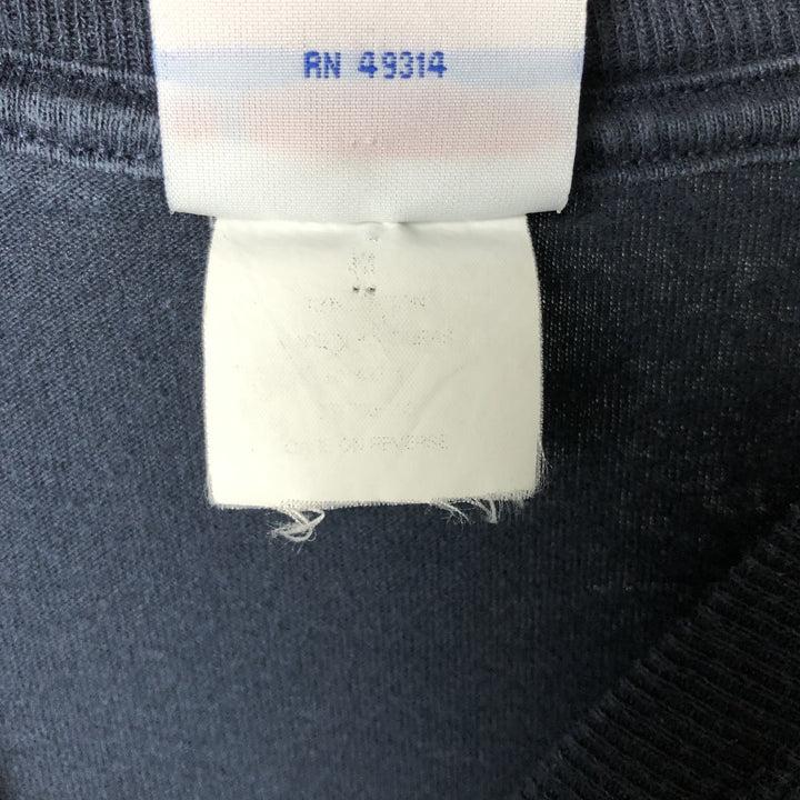 2000'S Champion Authentic Athletic Apparel College Long Sleeve T-Shirt, Men's Size Medium unclear navy blue type Vintage Second Hand