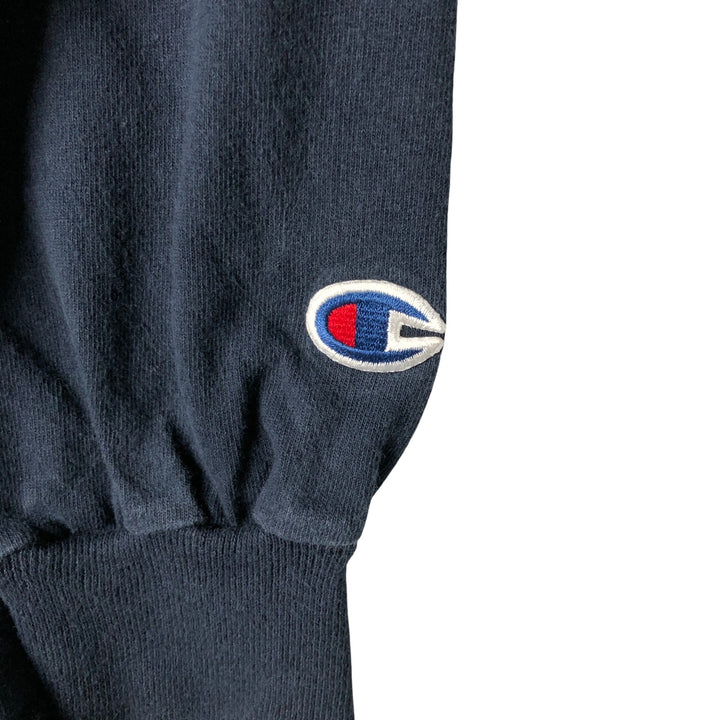 2000'S Champion Authentic Athletic Apparel College Long Sleeve T-Shirt, Men's Size Medium unclear navy blue type Vintage Second Hand