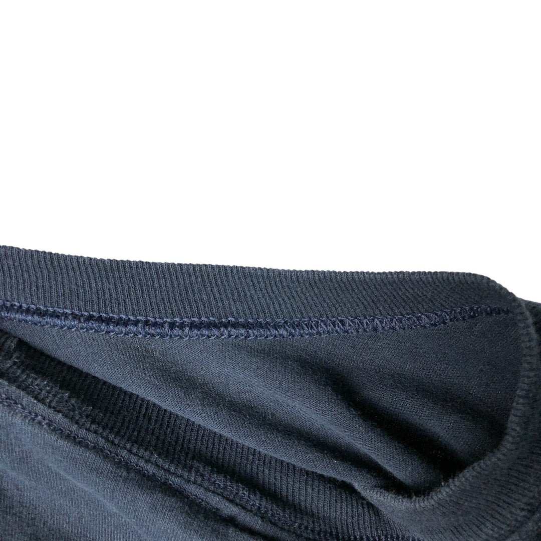 2000'S Champion Authentic Athletic Apparel College Long Sleeve T-Shirt, Men's Size Medium unclear navy blue type Vintage Second Hand