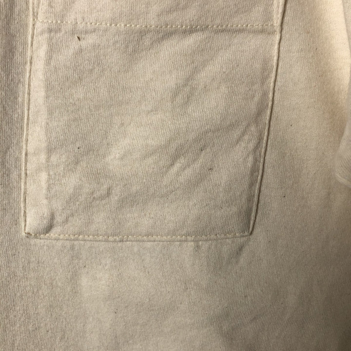 90'S Discus Athletic back print long sleeve T-shirt, Made in USA, Men's size M, Vintage cotton unbleached Vintage Second Hand