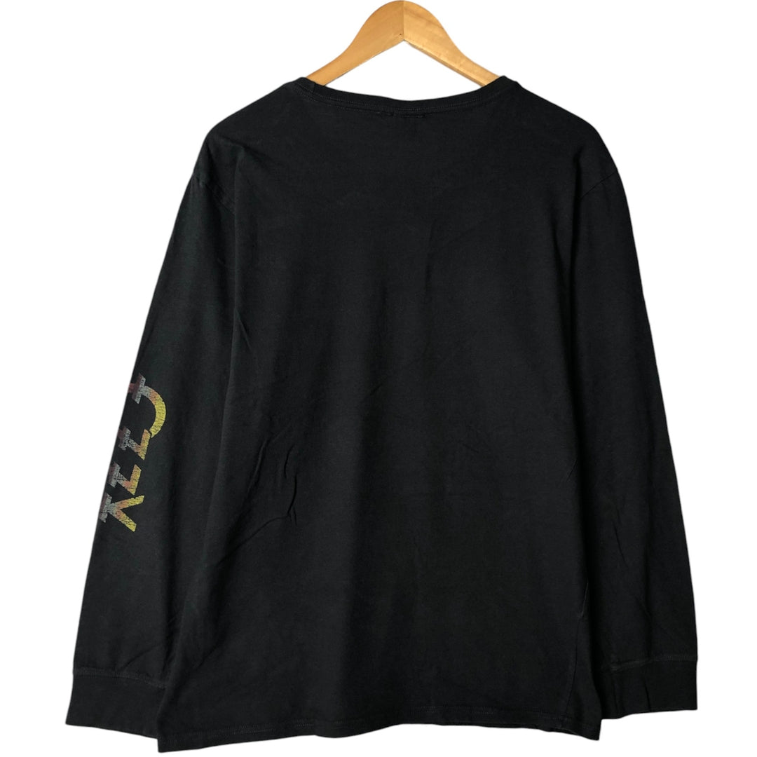 OZZY OSBOURNE Metal Long Sleeve Band T-Shirt, Men's XL cotton black type Vintage Second Hand