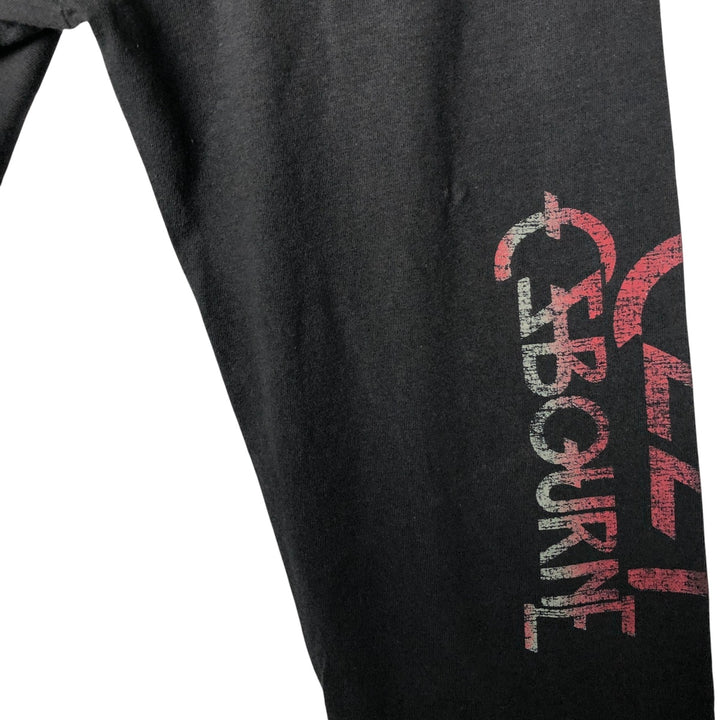 OZZY OSBOURNE Metal Long Sleeve Band T-Shirt, Men's XL cotton black type Vintage Second Hand