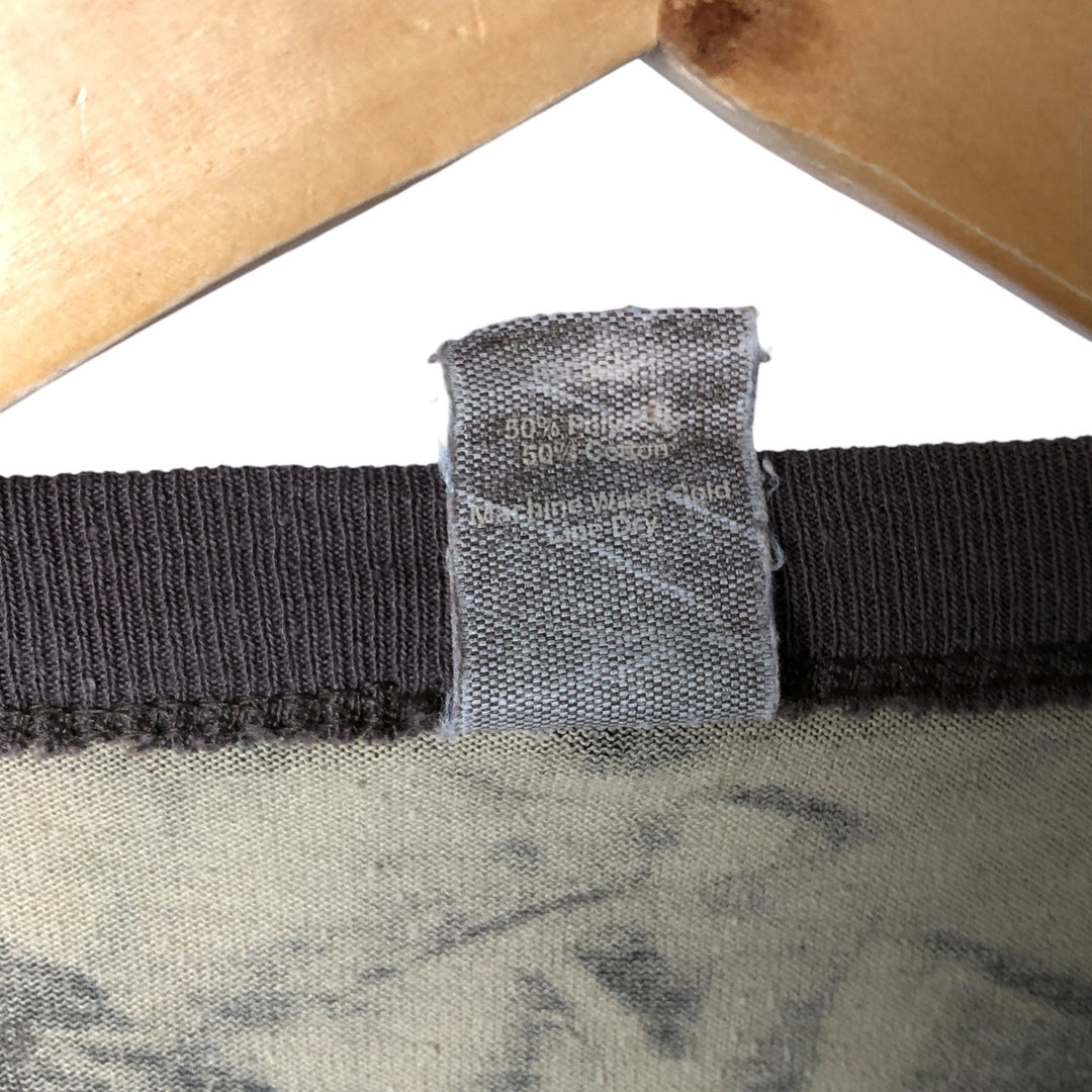 Vintage 1990'S Ranger Realtree Camo Long Sleeve T-Shirt, Made in USA, Men's XL cotton Khaki type Vintage Second Hand