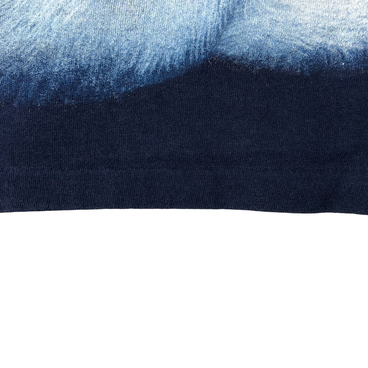 90'S COKE COCA-COLA Long Sleeve T-Shirt, Made in USA, Men's Size Medium, Vintage cotton navy blue type Vintage Second Hand