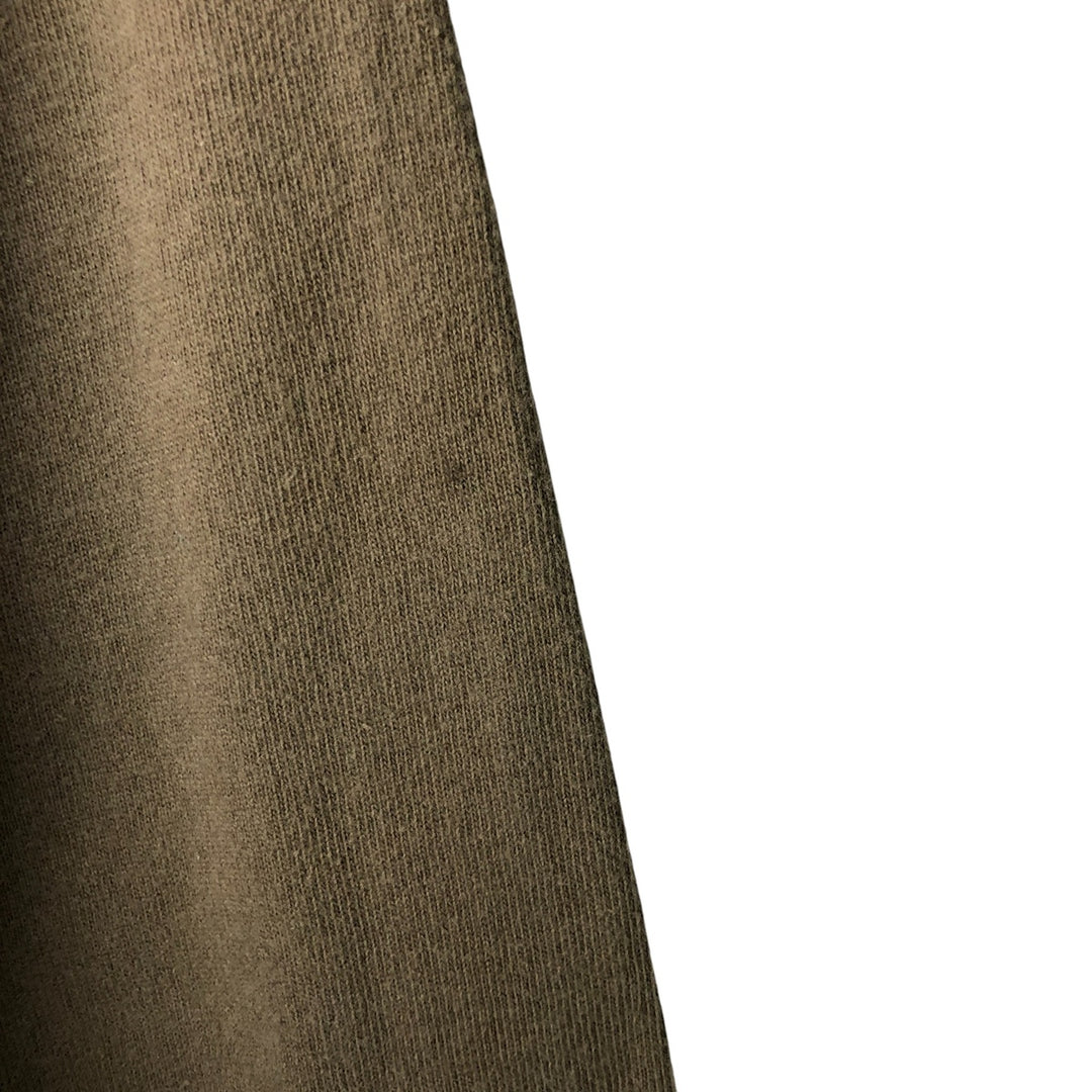 2000'S Nike Two-Tone Long Sleeve T-Shirt, Made in Canada, Men's XL cotton Khaki type brown Vintage Second Hand