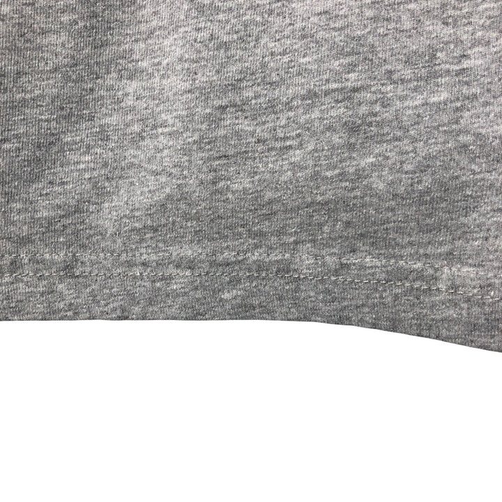 Eddie Bauer Long Sleeve T-Shirt Made in USA Men's L Size cotton gray type Vintage Second Hand