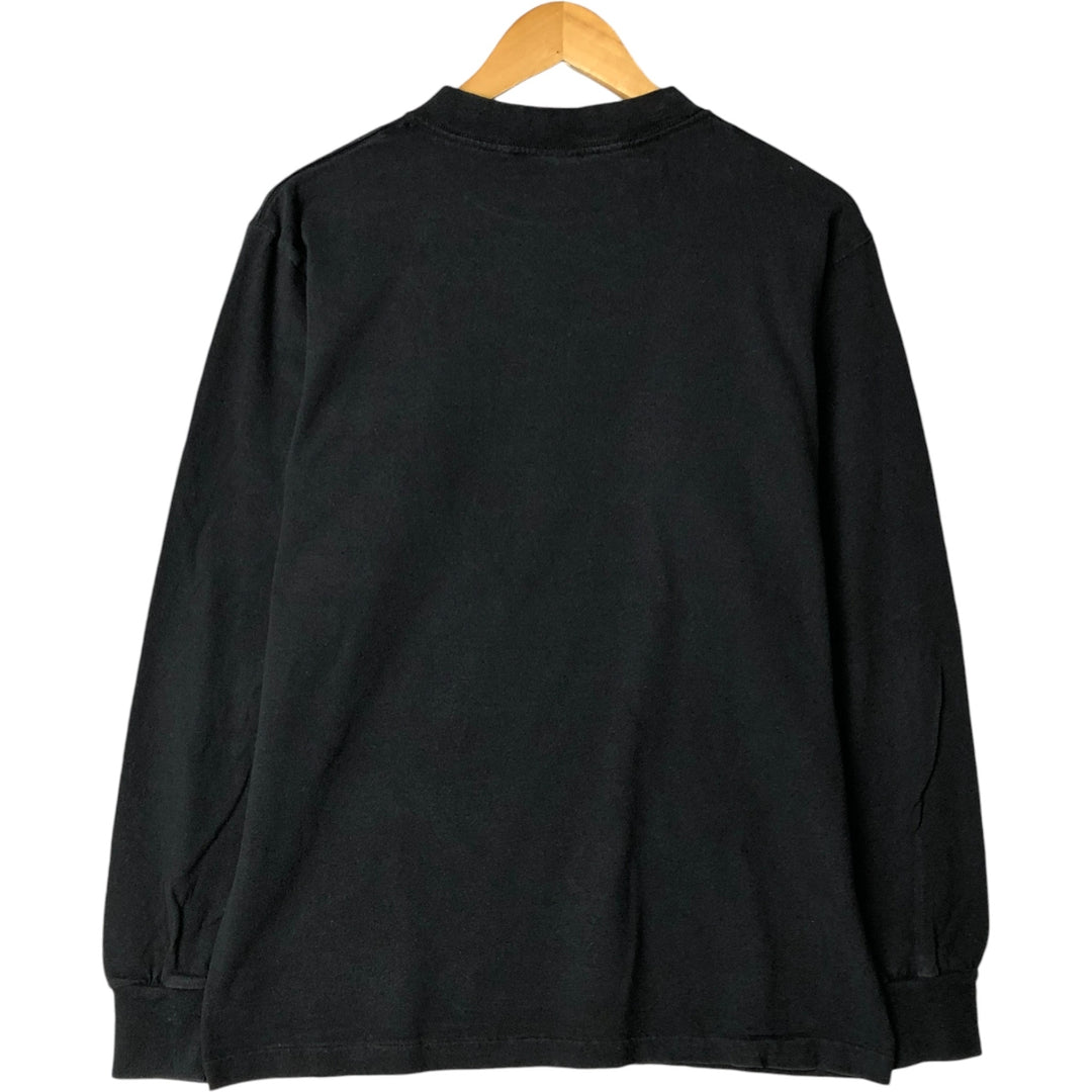 90'S All Sports ALL SPORT Long Sleeve T-Shirt, Made in USA, Men's Size Medium, Vintage cotton black type Vintage Second Hand