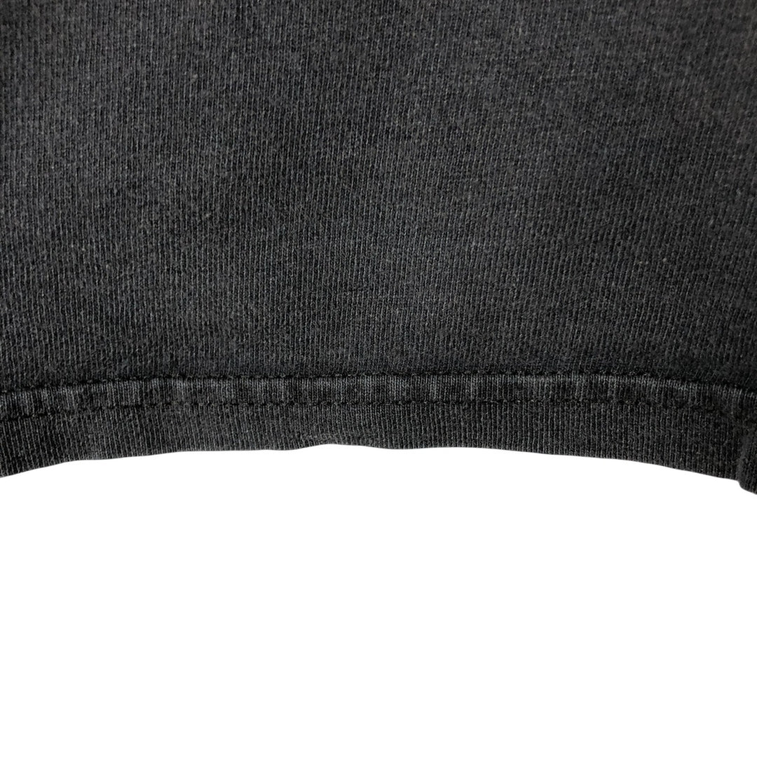 2000'S Hanes Motorcycle Long Sleeve T-Shirt, Men's XL cotton Charcoal Vintage Second Hand