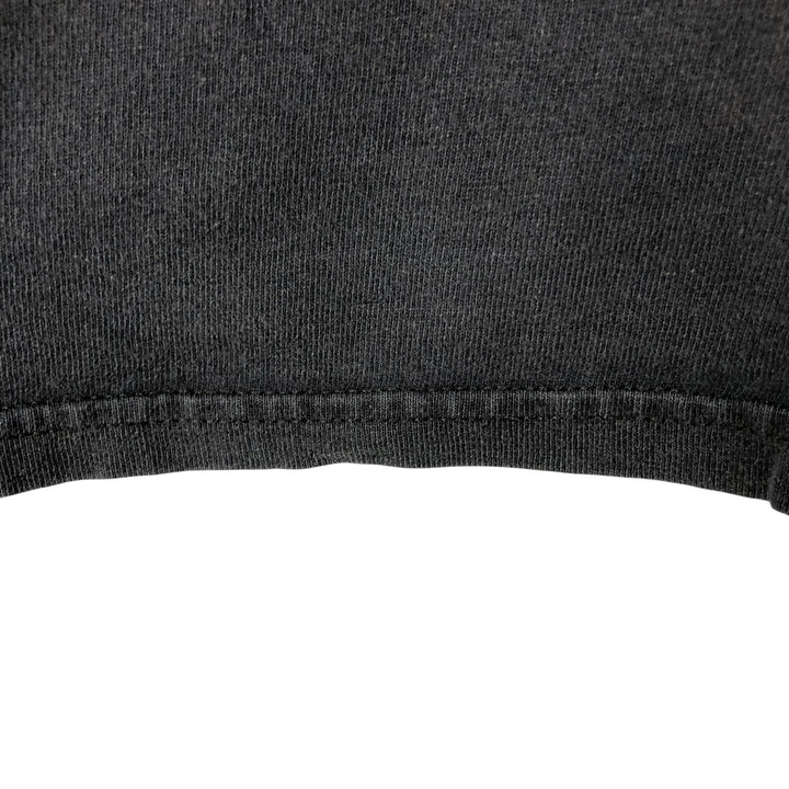 2000'S Hanes Motorcycle Long Sleeve T-Shirt, Men's XL cotton Charcoal Vintage Second Hand