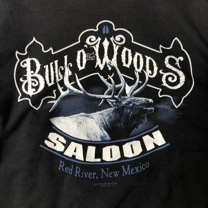 2000'S Hanes Motorcycle Long Sleeve T-Shirt, Men's XL cotton Charcoal Vintage Second Hand