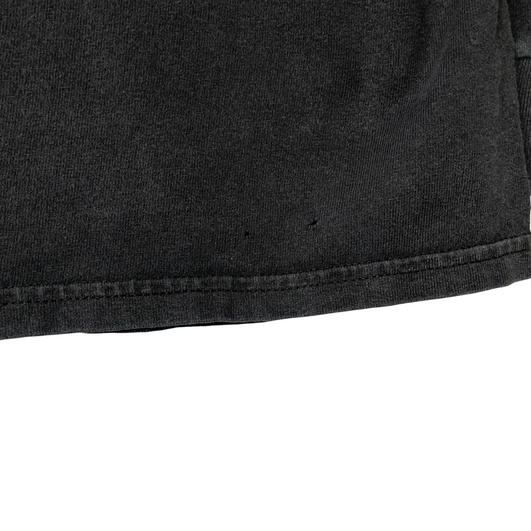 2000'S Hanes Motorcycle Long Sleeve T-Shirt, Men's XL cotton Charcoal Vintage Second Hand